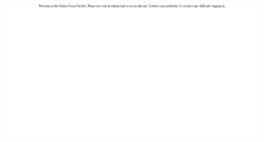 Desktop Screenshot of onlinefocusfacility.com